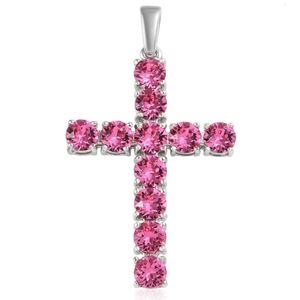Faith and Love Swarovski Rose Necklace